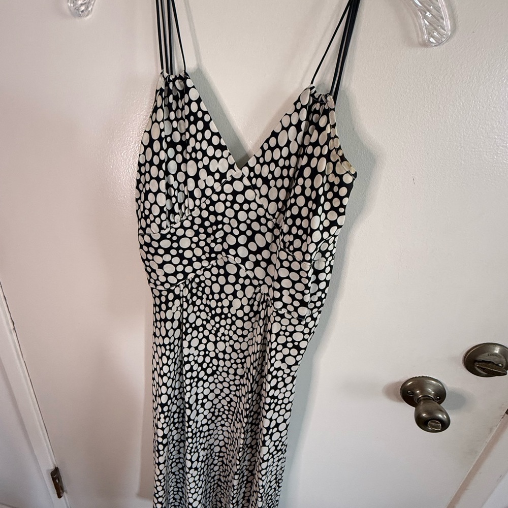 Black and White Polka Dot Dress